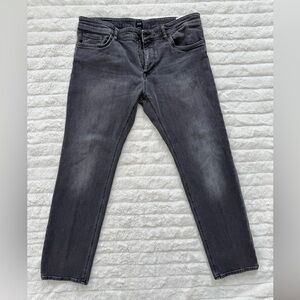 Hugo Boss Men's Gray Denim Jeans